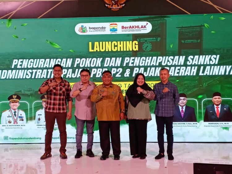 Bapenda Palembang Luncurkan Program Pemutihan Pajak, Warga Dapat Diskon Besar dan Bebas Denda