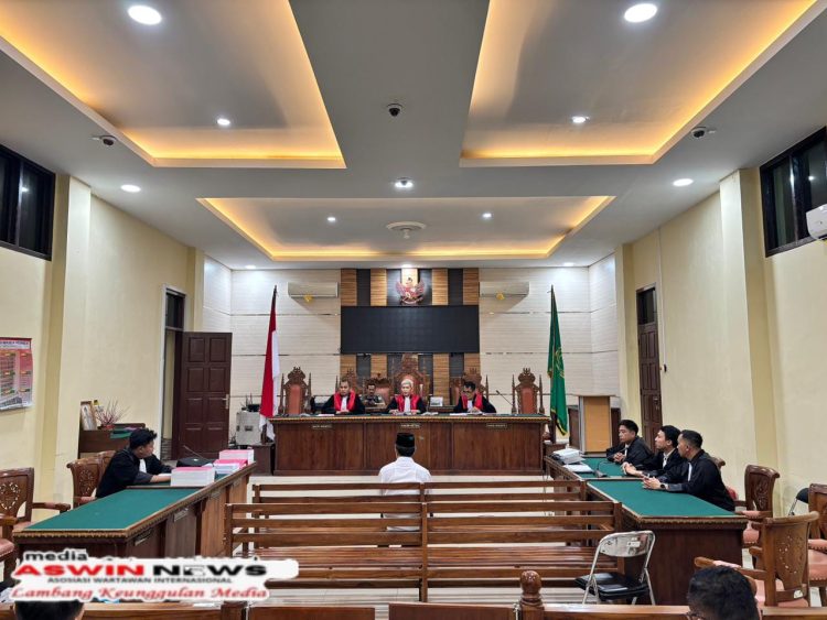 JPU Kejari Pringsewu Bacakan Tuntutan terhadap Terdakwa Heri Iswahyudi dalam Perkara Korupsi Dana Hibah LPTQ TA 2022