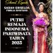 PUTRI REMAJA SUMSEL, SARAH GRISELDA FIDELIA SIHOTANG RAIH RUNNER-UP DAN LANGSUNG MENJADI PUTRI REMAJA INDONESIA PARIWISATA 2025