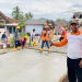 Pembangunan Jalan Rabat Beton Pemkab Lampung Selatan di Sambut Gembira Pemerintah Desa Pulau Jaya