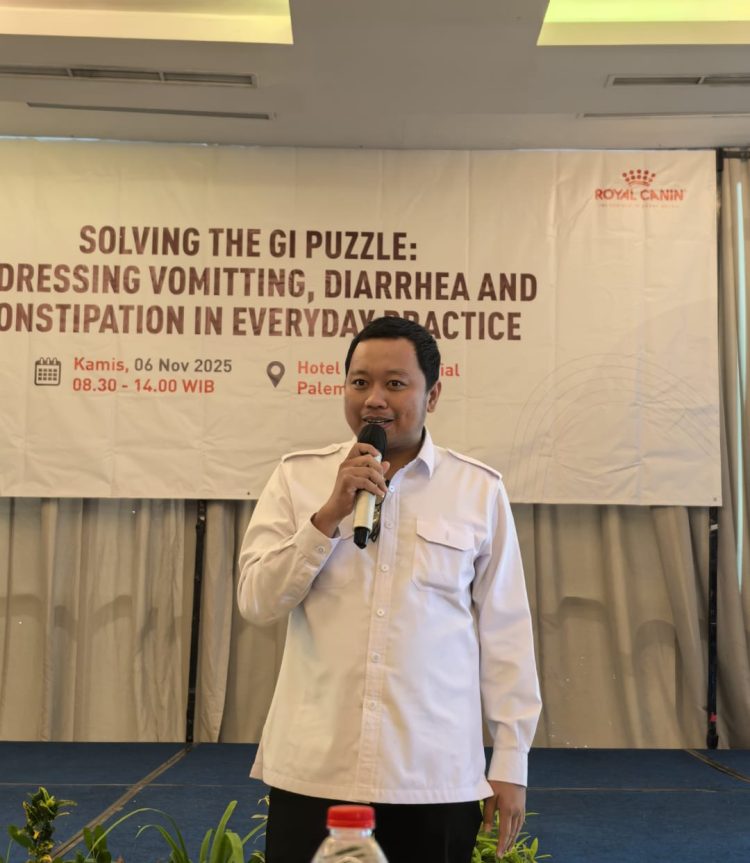 Solving The GI Fuzzle: PDHI Sumsel dan Royal Canin Bahas Penanganan Muntah, Diare, dan Sembelit pada Hewan di Palembang