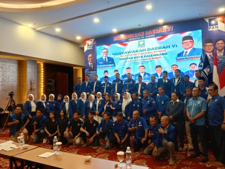 PAN Palembang Bersemi Kembali: Musda “SEJUK” Lahirkan Nahkoda Baru yang Siap Menginspirasi!