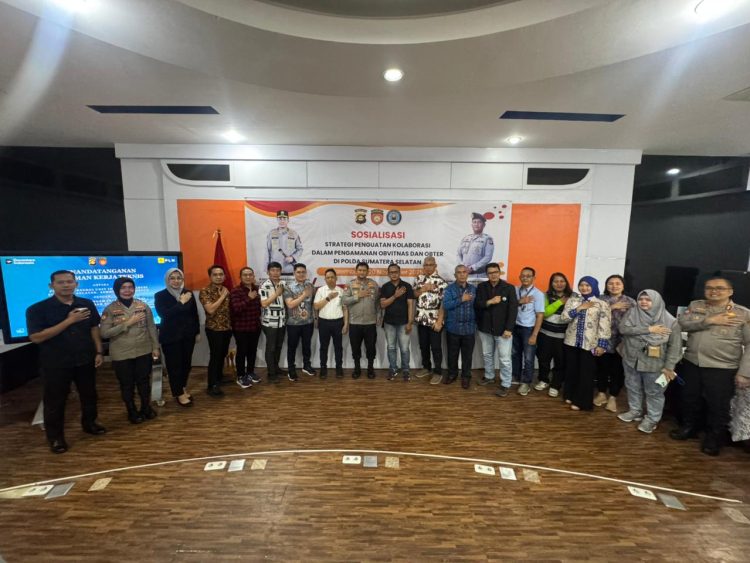 Ditpamobvit Polda Sumsel-PLN UIDS2JB MOU PKT dan Sosialisasi Strategi Pengamanan Obvitnas dan Obter