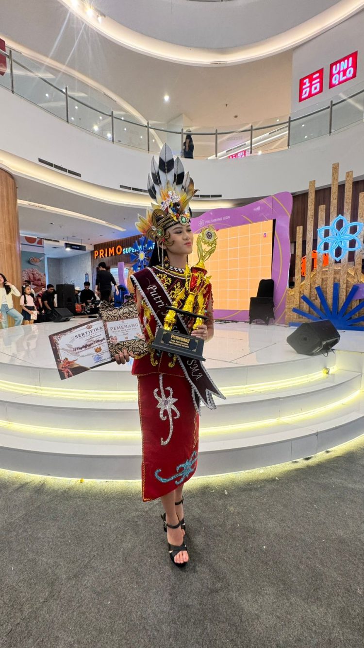 Key Giffary Kembali Menoreh Prestasi Sebagai Puteri Nusantara SMA SPH Palembang