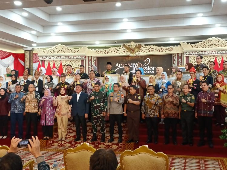 Sumsel Gelar Anugerah Inovator 2025, Gubernur Herman Deru Tekankan Pentingnya Keberanian Berinovasi