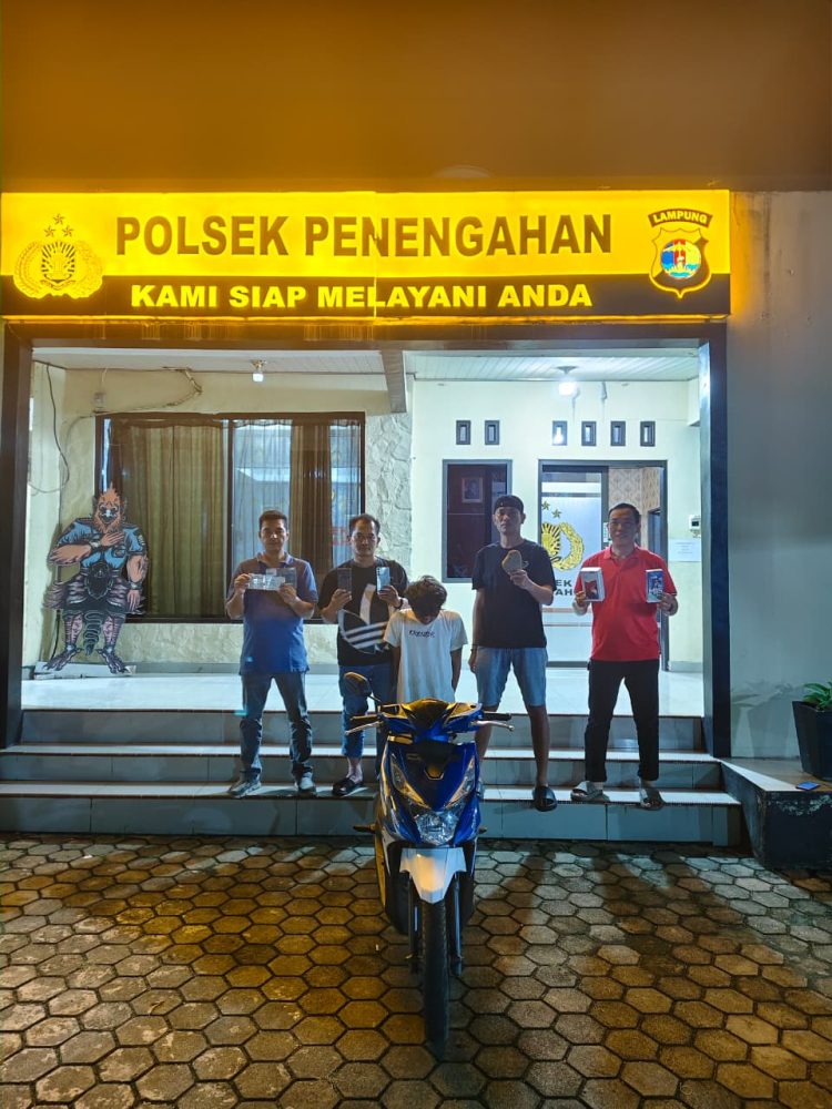 Polsek Penengahan Tangkap Pelaku Curas yang Aniaya Dua Pelajar di Tetaan
