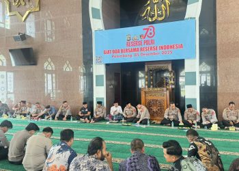 Peringati HUT ke-78 Reserse Polri, Jajaran Reserse Polda Sumsel gelar Doa Bersama