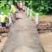 Akibat Diterjang Banjir Jembatan Way Pisang Desa Palas Aji Terancam Ambruk