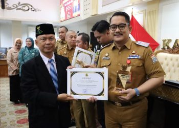Camat Kemuning Raih Juara Unit Pengumpul Zakat Teladan Tingkat Kota Palembang 2025