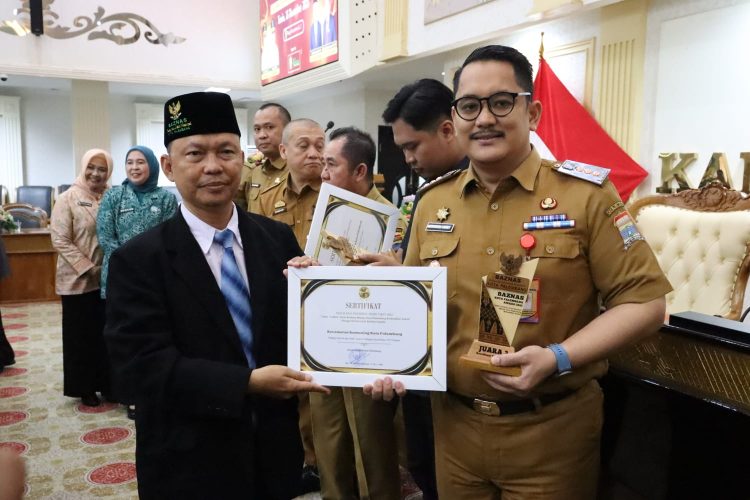 Camat Kemuning Raih Juara Unit Pengumpul Zakat Teladan Tingkat Kota Palembang 2025
