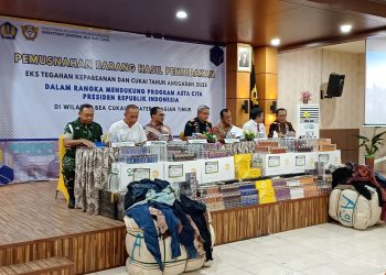 Bea Cukai Sumbagtim Musnahkan BMMN Eks Tegahan 2025, Selamatkan Negara dari Kerugian Rp8 Miliar Lebih ‎