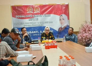 Hj Eva Susanti Perkuat Silaturahmi dengan Pengurus DPD PJS Sumsel di Palembang