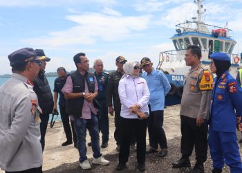Kompolnas Pantau Pengamanan Nataru di Bakauheni, Polisi dan Stakeholder Siap Layani Masyarakat