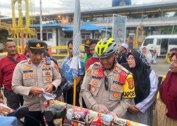 Ngupi Pai Puakhi, Warna Baru Pengamanan Nataru Sapa Penumpang Kapal
