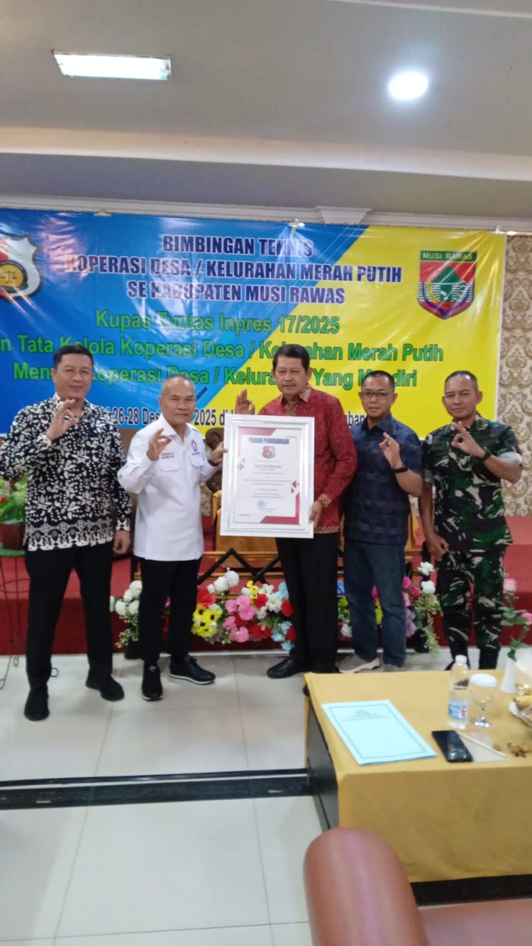 Bimtek Koperasi Merah Putih Musi Rawas Cetak Generasi Muda Penggerak Kemandirian Desa