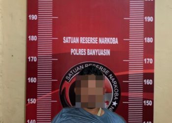 Kecelakaan Lalu lintas  terungkaplah  peredaran Sabu 24 Kg di Banyuasin, Satu Tersangka Tewas dan satunya di amankan