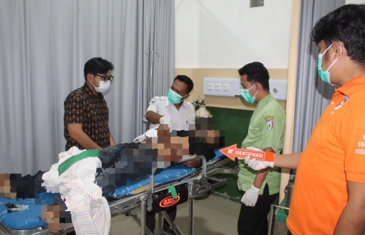 Lapuk tuak Gading Rejo terjadi pembunuhan orang tak di kenal
