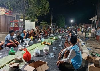 Warga Bumi Daya Dusun Mekar Jaya 2 Gelar Syukuran Jalan Ruas Bumi Daya Bumi Restu Trimo Mukti