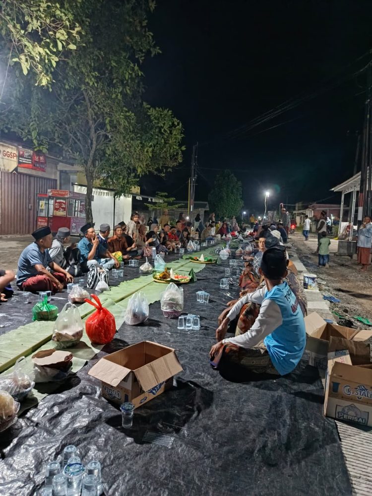 Warga Bumi Daya Dusun Mekar Jaya 2 Gelar Syukuran Jalan Ruas Bumi Daya Bumi Restu Trimo Mukti