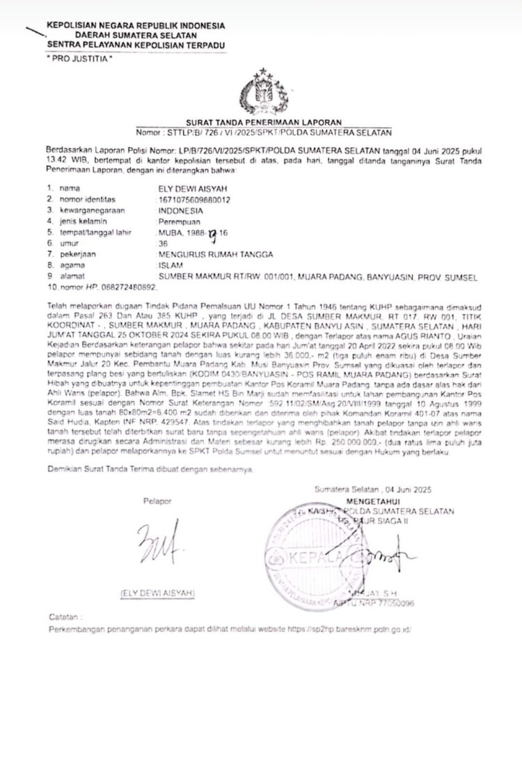 AR Merasa Kebal Hukum, Setelah Minta Mediasi Terus Menghilang Tanpa Kabar