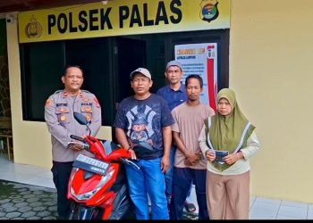 Polsek  Palas Tangkap Dua Pelaku Curanmor, 2 Unit Motor Korban Berhasil Dikembalikan ke warga