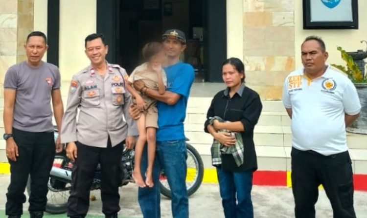 Kesigapan Polsek Kota Agung Dibantu Warga, Anak Tunarungu yang Sempat Hilang Berhasil Ditemukan dengan Selamat