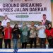 Bupati Pringsewu Gelar Ground Breaking Inpres Ruas Jalan Banyumas-Way Kunyir