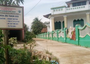 Pekon Bandung Baru Barat Realisasikan Pembangunan Rabat Beton Tahap I Tahun 2025, Warga Sambut Antusias
