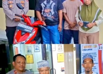 Motor Korban Curanmor Dikembalikan kepada pemilik, Warga Apresiasi Kinerja Polsek Palas