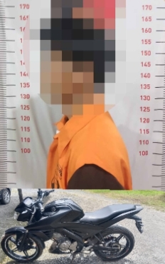 Polisi Tangkap Pelaku Penggelapan Motor di Pantai Onar, Satu Rekan Masih DPO