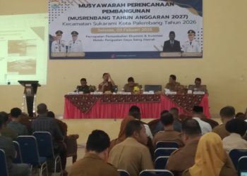Musrembang Sukarami, Aspirasi Warga Jadi Prioritas Pembangunan Berkelanjutan