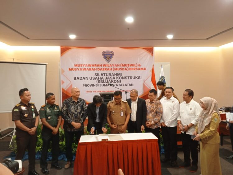Muswil & Musda Bersama SBU JAKON Sumsel: Ajak Pelaku Usaha Konstruksi Bersinergi Bangun Provinsi