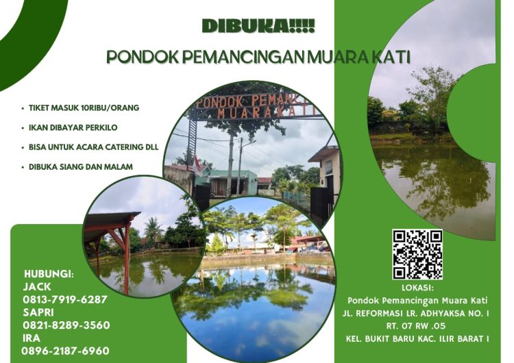 Pondok Pemancingan Muara Kati Hadir di Palembang, Tawarkan Sensasi Mancing Nyaman dan Terjangkau ‎