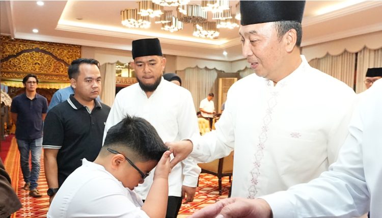 Kapolda Sumsel Hadiri Pembukaan Pengajian Ramadhan 1447 H di Griya Agung