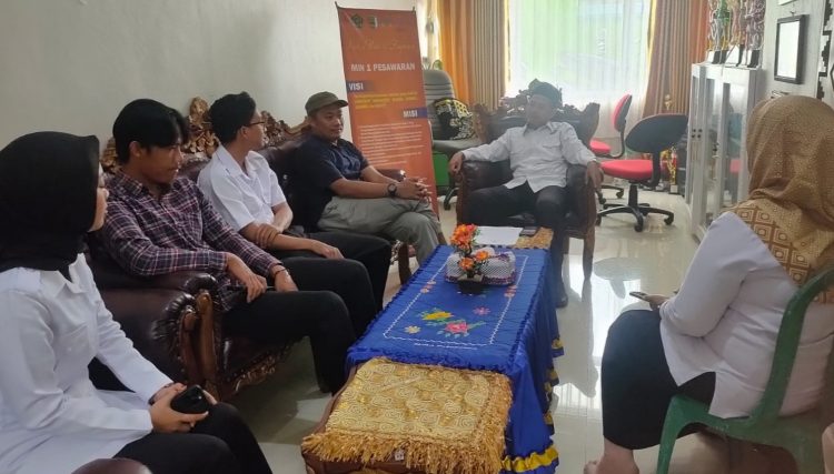 Tim SPPG Pasar Baru Kedondong Kunjungi MBG di MIN 1 Pesawaran