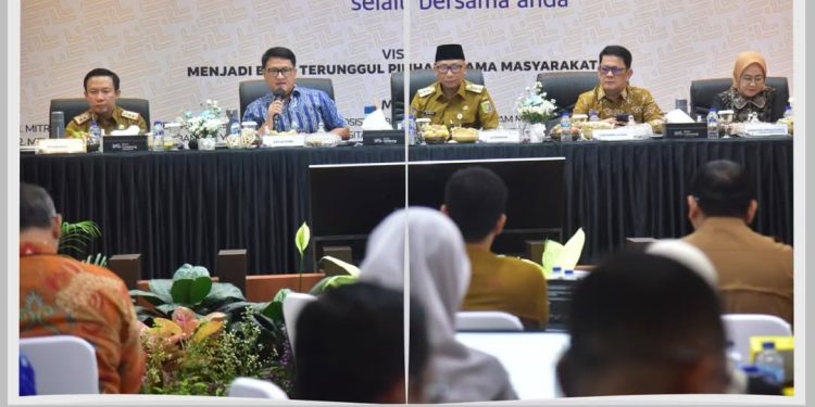 Ketua DPRD Provinsi Lampung Ahmad Giri Akbar Hadiri Rapat Koordinasi Strategis Yang Diselenggarakan Oleh Bank Lampung