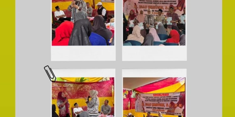 Sosialisasi Peraturan Daerah Tentang Rembug Desa