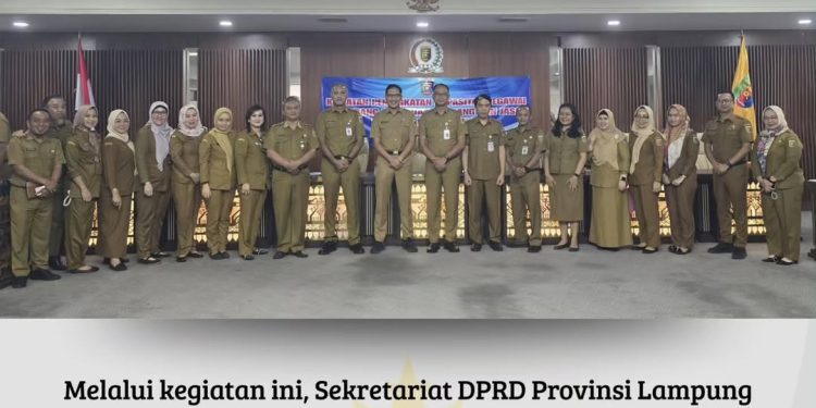 Sekretariat DPRD Provinsi Lampung Laksanakan Kegiatan Peningkatan Kapasitas ASN