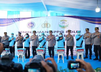 Kapolri Tinjau Layanan Gizi Polri di Palembang, Relawan Dapat Apresiasi