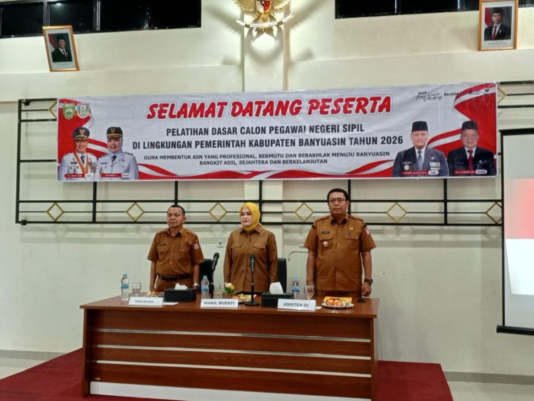 Penutupan Pelatihan Dasar CPNS Gelombang 1 Angkatan XI-XIV Kabupaten Banyuasin