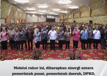 Ketua DPRD Provinsi Lampung, A. Giri Akbar, SE., MBA., menghadiri Rapat Konsolidasi (Rakor) penguatan Program Makan Bergizi Gratis (MBG) bersama Kepala Satuan Pelaksana (Kasatpel)
