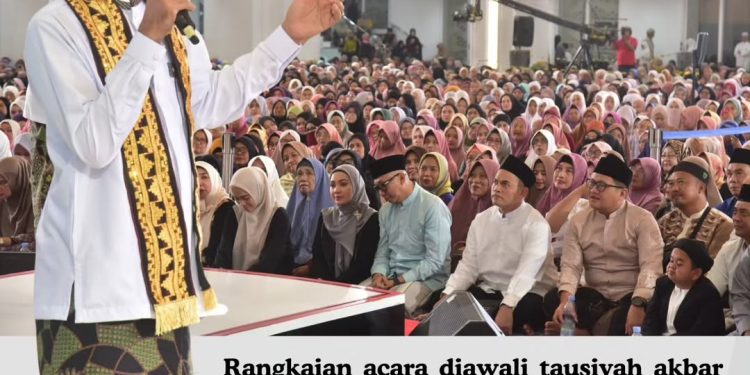 Ketua DPRD Provinsi Lampung A. Giri Akbar, SE., MBA menghadiri kegiatan “Doa untuk Negeri” dalam rangka HUT ke-18 tvOne di Masjid Raya Al-Bakrie Lampung,