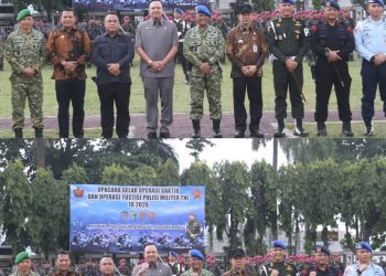 Ketua Komisi I DPRD Provinsi Lampung, Garinca Reza Pahlevi, S.I.Kom., M.M., Hadiri Upacara Gelar Operasi Penegakan Ketertiban (Gaktib) dan Yustisi Polisi Militer TNI Tahun Anggaran 2026
