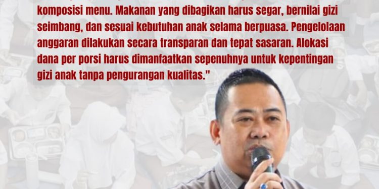 Pemerintah pusat memastikan Program Makan Bergizi Gratis (MBG) tetap berjalan selama bulan Ramadan.