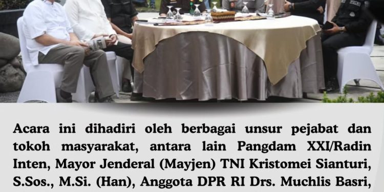 Ketua DPRD Provinsi Lampung, Ahmad Giri Akbar, S.E., M.B.A., memberikan apresiasi tinggi atas peluncuran Koran Edisi Khusus dan Buku Satu Tahun Kepemimpinan yang digagas oleh Ikatan Jurnalis Pemprov (IJP)