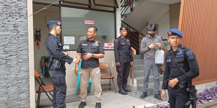 Brimob Lampung Terjunkan Unit Komposit Gegana Antisipasi Gangguan Keamanan Hari Paskah