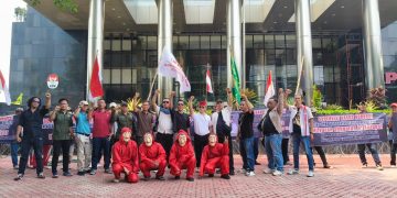 Aksi Tanpa Henti, Triga Lampung desak KPK Segera Tangkap Pelaku Korupsi di Lampung