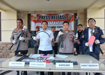 Komplotan Pencuri Kabel Listrik Ditangkap di Tanjung Bintang, Beraksi Antar Kabupaten