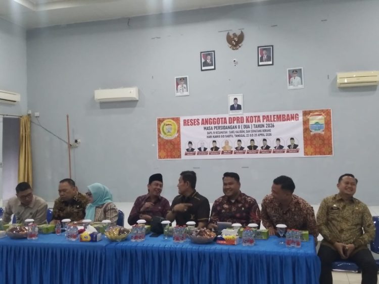 Reses Anggota DPRD Kota Palembang 2026: Tatap Muka Dengan Perwakilan Dan Kelurahan Yang Belum Dipasang Gas Alam se-Dapil IV
