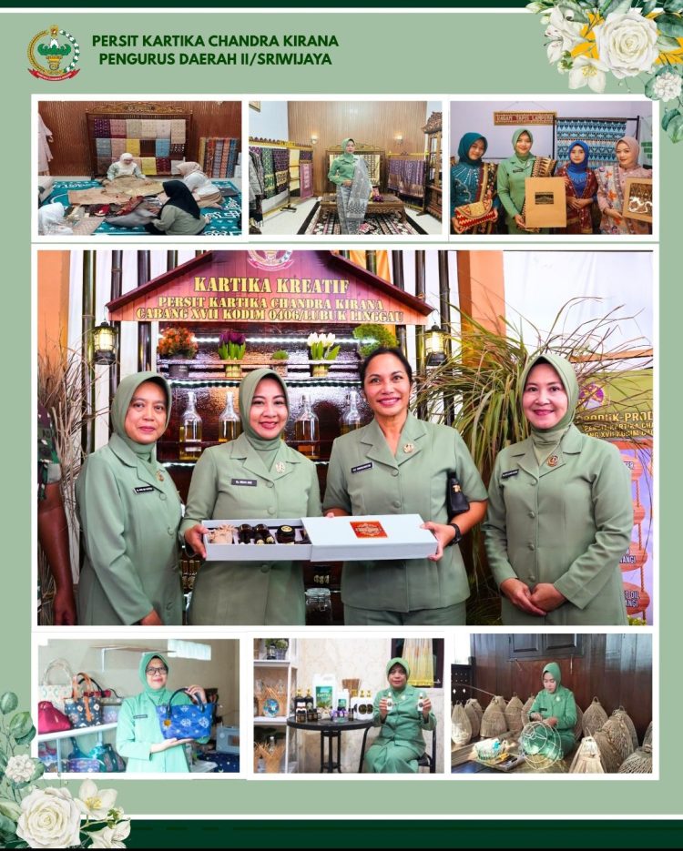 ‎“UMKM Binaan Persit PD II Sriwijaya Siap Ramaikan Event Nasional”